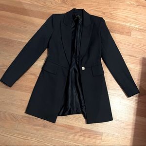 Zara navy blue/black coat